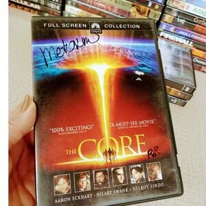 DVD Core - 2003 FullScreen Aaron Eckhart / Hilary Swank - y2k Disaster Thriller